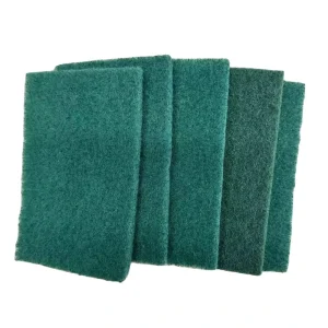 Factory Price OEM Kitchen Scouring Pad Dish Washing Scouring Sponge Polyester Pad