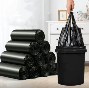 Factory Priced Custom Size PE Liner for Household Waste Collection Roll Plastic Vest Garbage Bag for Tshirt Trash Bag Garbage