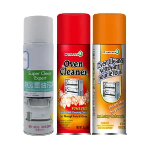 Factory Priced Easy Off Kitchen Oven Cleaner Degreaser Liquid Steam Oven Cleaner Household Chemicals Spray Pattern