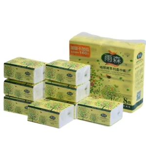 Factory Production Best Quality Disposable Facial Cleansing Tissue Korea Facial Tissue Bulk