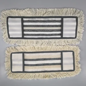 Factory Replacement Cotton Dry and Wet Flat Mop Head, Tufted Mop
