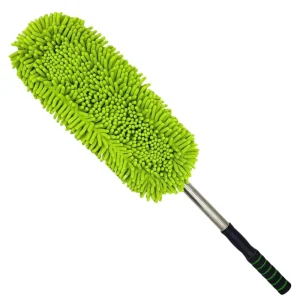 Factory Retractable Microfiber Duster and Window Cleaner for Home and Car