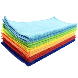 Factory Reusable Eco Friendly Microfiber Kitchen Drying Towels Dish Rags 40x40cm Polishing Car Wash Cleaning Cloth