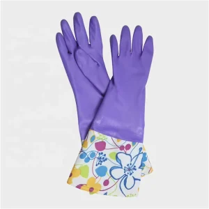 Factory Rubber Long-Cuff Latex Household Dishwashing Gloves