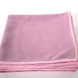Factory Scratch Free Car Glass Window Polishing Dish Towel Microfiber Fish Scale Towel