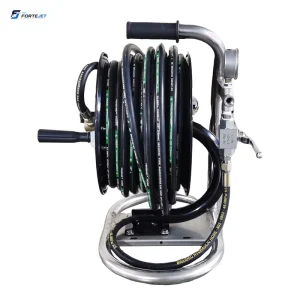 Factory Sewer Cleaning Machine Pipe Reel High Pressure Hose Reel for Water Gun