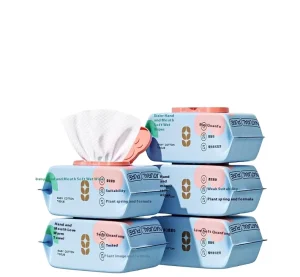 Factory Stock 80 Count Wet Tissue Paper for Babies Infants Super Cost Effective Eco Friendly Thickened Cleansing Wipes