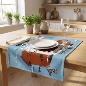 Factory Stocked 100% Cotton Plain Woven Quick Dry Kitchen Towel Tea Towel Dish Towel with Custom Print Design