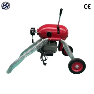 Factory Supplier GQ 200 Spring Steel Wire Electric Drain Cleaning Machine 50 200mm for Kitchen Bathroom Use