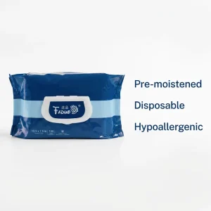 Factory Supplier OEM ODM Large Size Aloe Vera Fragrance Alcohol free Non woven 12.5*7.5in Bathing Disposable Washcloths