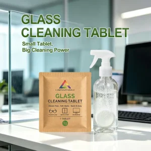 Factory Supply 5g Dissolvable Glass Cleaner Tablets for Household Cleaning