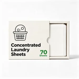 Factory Supply 70 Count Private Label Laundry Soap Sheets For Distributors