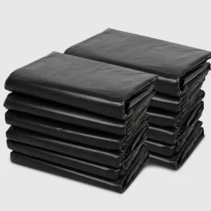 Factory Supply Colorful Recycled PE Side Gusset Disposable Trash Bags with Star Seal Customized Color and Logo