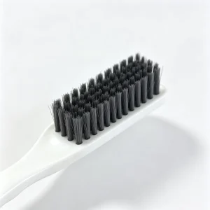 Factory Supply Durable Plastic Stiff Bristle Crevice Cleaning Garment Shoe Laundry Brush Ergonomic Handle Custom Logo Bulk