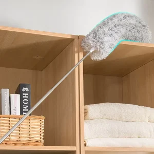 Factory Supply Extendable Hand Fan Keyboard Feather Computer Car Cleaning Microfiber Duster