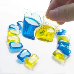 Factory Supply Heart Shape Detergent Pods Special shaped Laundry Detergent Liquid Pods Detergent Capsule