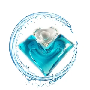 Factory Supply Heart Shape Detergent Pods Special shaped Laundry Detergent Liquid Pods Detergent Capsule
