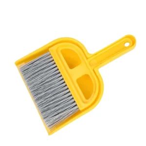 Factory Supply Mini Plastic Brush and Dustpan Set with PET Broom Head for Home Use