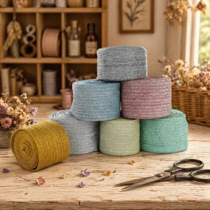 Factory Supply Multi-Purpose Kitchen Sponge Pad Raw Material Fabric Cloth Roll