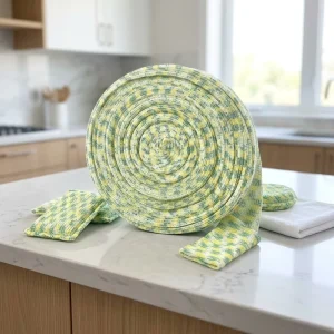 Factory Supply Non-Scratch Semi-Finished Kitchen Cleaning Sponge Scouring Pads Raw Material