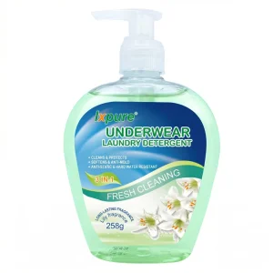 Factory Supply OEM Ixpure Underwear Laundry Detergent Liquid 258g 3 in 1 Formula Deep Cleaning Stain Remover 30% 50% for