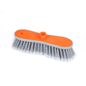 Factory Supply PP Plastic Soft Bristle Broom Head with Dustpan for Household Cleaning
