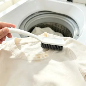 Factory Supply Stiff-Bristle Garment Cleaning Brush With Ergonomic Handle for Shoes and Laundry