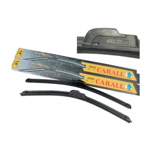 Factory Supply Universal Frameless Flat Wiper Blade Graphite Rubber Squeegee Replacement for Vehicles Auto Wipers