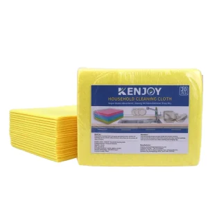 Factory Viscose Polyester 100% Microfiber Cleaning Cloth Kitchen Towel