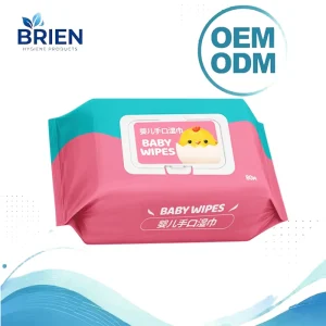 Factory Water Based Bamboo Baby Wipes Hypoallergenic 100Pcs Universal All Purpose Baby Cleaning Wet Wipes for Daily Care