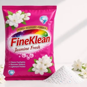 Factory direct Single use Eco Friendly 5kg Bags Lemon Scent Washing Powder Detergent for Thailand Vietnam West Africa