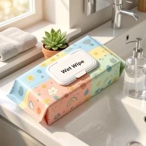 Family Size Home Use Custom Logo Non Woven Cleansing Baby Wipes