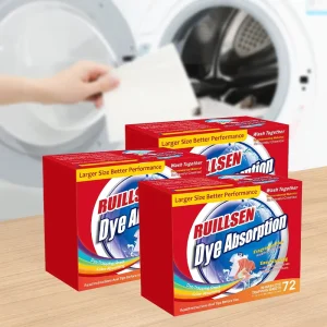 Fashion Natural Prevent Color Runs Shout Color Catcher Detergent Sheets for Laundry