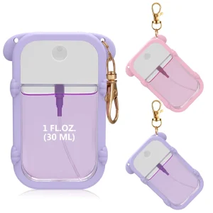 Fashionable Waterproof Multi Color Custom Cartoon Little Dog’s Bones Silicone Hand Sanitizer Holder Perfume Bottle Sleeve