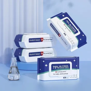 Fast-Acting Antiseptic Alcohol-Free Wipes for Medical Equipment Kitchen and Home Cleaning