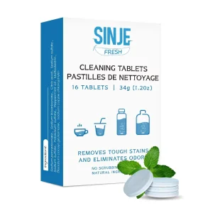 Fast Dissolving Descaling Cleaning Tablets No Harsh Chemicals Safe for Daily Home Travel OEM