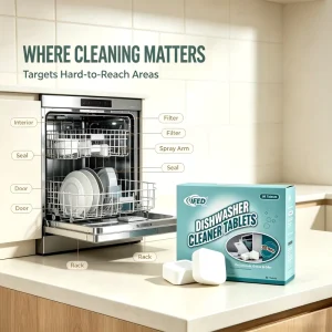 Fast-Dissolving Dishwasher Detergent Tablets