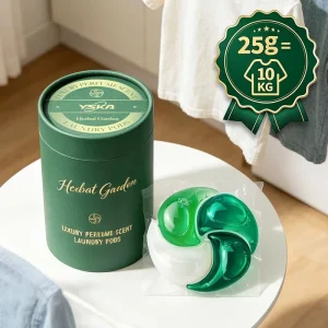 Fast Dissolving No Residue Scale Prevention Laundry Pods No Powder No Liquid No Waste Save Storage Space Busy Modern Families