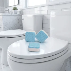 Fast-Dissolving Toilet Bowl Cleaner Tablets for Toilet Tank Descaling, Fresh Fragrance