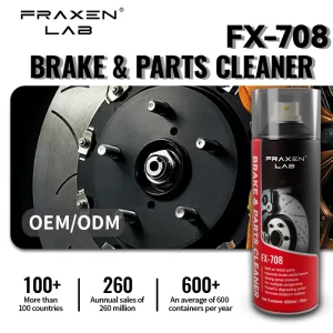 Fast-Drying Powerful Degreaser Spray for Automotive Brake and Parts Cleaning Garage Use