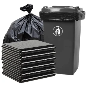 Fast Ship Plastic Garbage Bag 90*110cm Thickness 3.3 Silk Weight 27g Large Size Black Trash Bag Outdoor Trash Bag