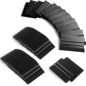 Felt Edge Squeegee Car Wrapping Tool Kits 4 Inch Vinyl Wrap Squeegee Applicator Tool for Car Vinyl Wrap Window Tint Wallpaper