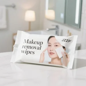 Feminine Custom Logo Organic Aloe Non-Fragrance Skin Care Makeup Remover Wipes with Vitamin E