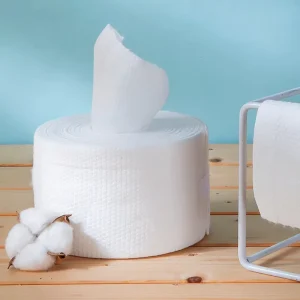 Feminine Disposable Cotton Face Wipes Thickened Pearl Pattern Makeup Removal Wipes for Beauty Salons