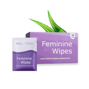 Feminine Flushable Wipes pH Balanced Travel Size Makeup Remover Wipes Individually Wrapped Private Label Intimate Hygiene Wipes