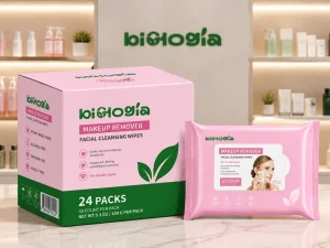 Feminine Makeup Remover Wipes Private Label Organic Cleansing Wipes Facial Skin Wipes Supplier