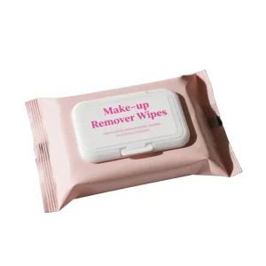 Feminine Non-Woven Makeup Remover Cleansing Wipes 15x20cm for Adults Gentle Skin Care Cleaning