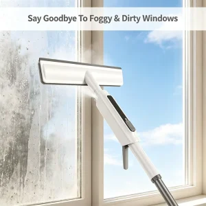 Fensterwischer Mit Spruhen Handheld Window Cleaning Brush Glass Squeegee Wiper Cleaner with Spray