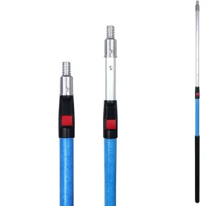 Fiberglass Telescoping Hot Stick Aluminum Telescopic Paint Roller Extension Pole with Extension Pole Attachments