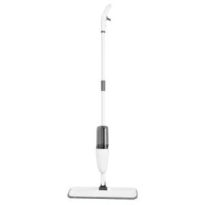 Fine-Mist Trigger Spray Mop with Built-in Water Tank and Wide Microfiber Head